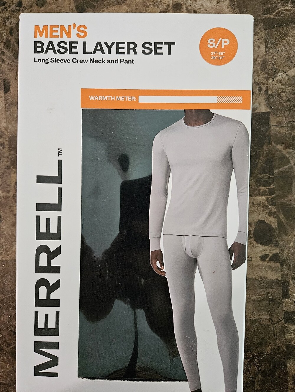 Merrell Thermal Base Layer Set Black Size Small New In Box